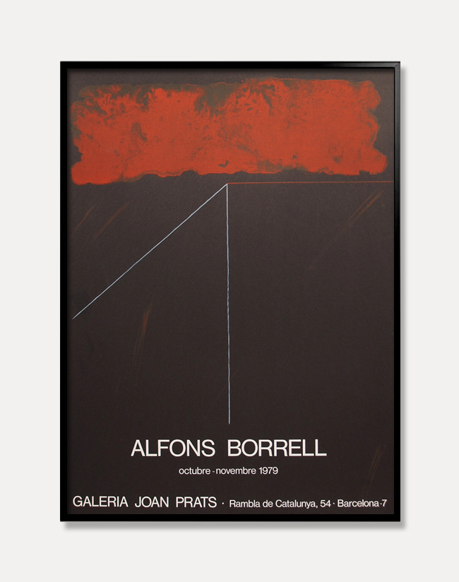 [Alfons Borrell] 1978 (액자포함)  56 x 76 cm 