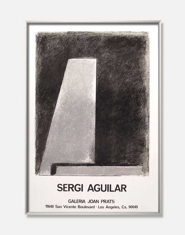 [세르히 아귈라르]Sergi Aguilar Original Artist Poster (액자포함) 56 x 76 cm 