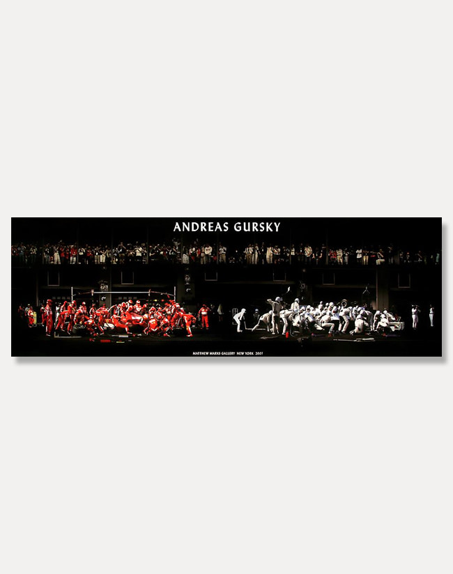 [안드레아스 구르스키]Andreas Gursky (액자포함) 40 x 120 cm