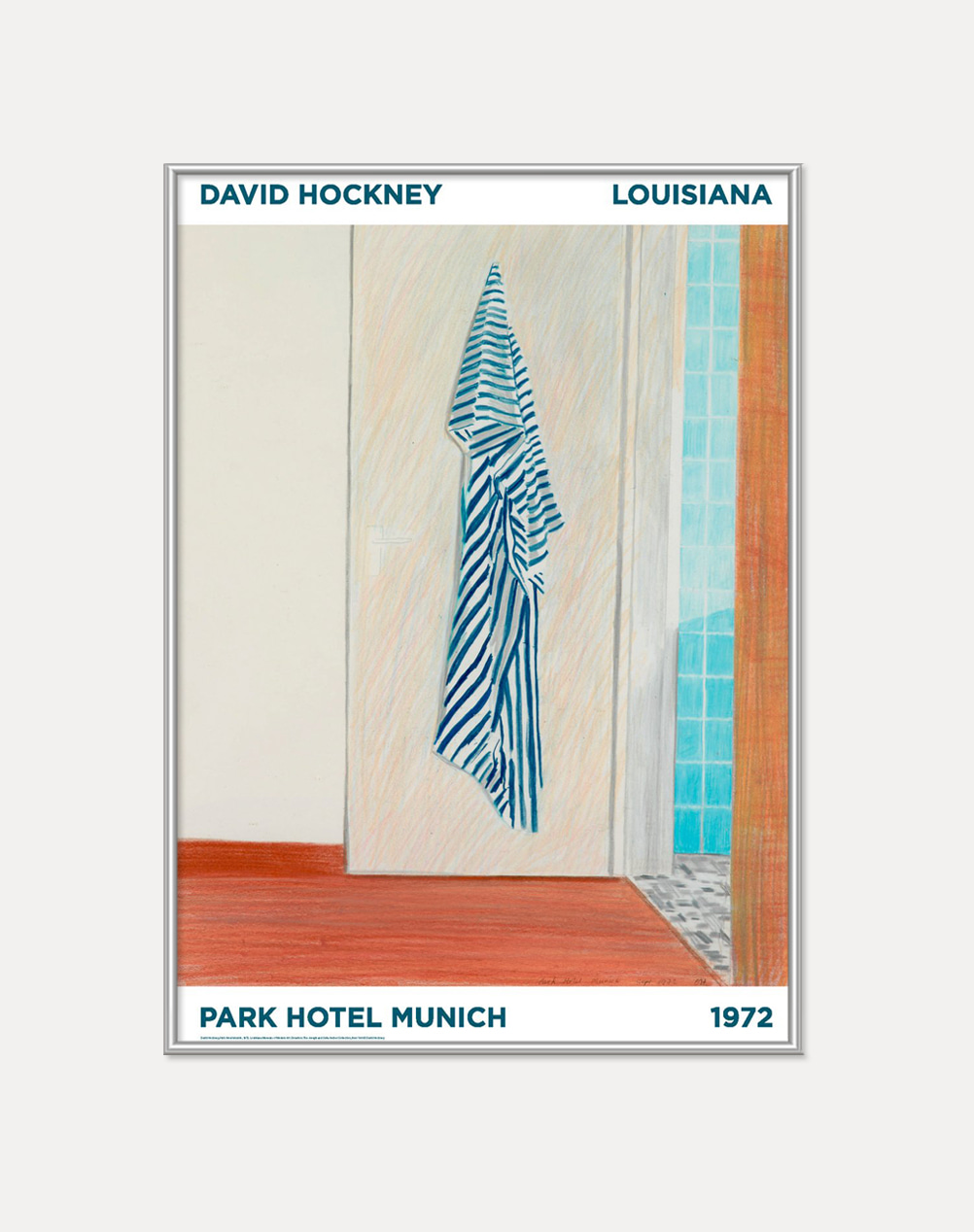 [데이비드 호크니]PARK HOTEL MUNICH (액자포함)42 x 59.4 cm