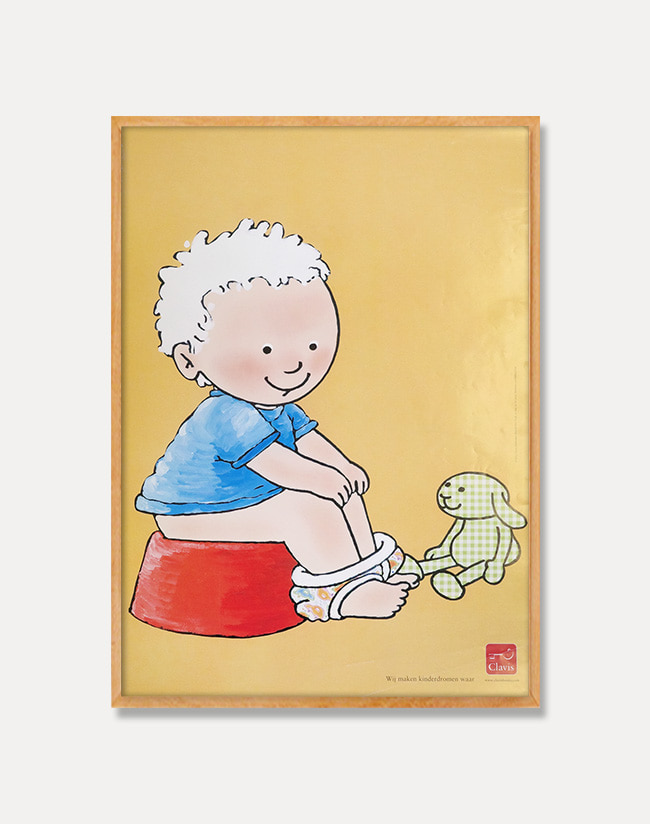 [폴린 오우트] Pauline Oud — It&#039;s my toilet (액자포함)  50 × 70 cm 